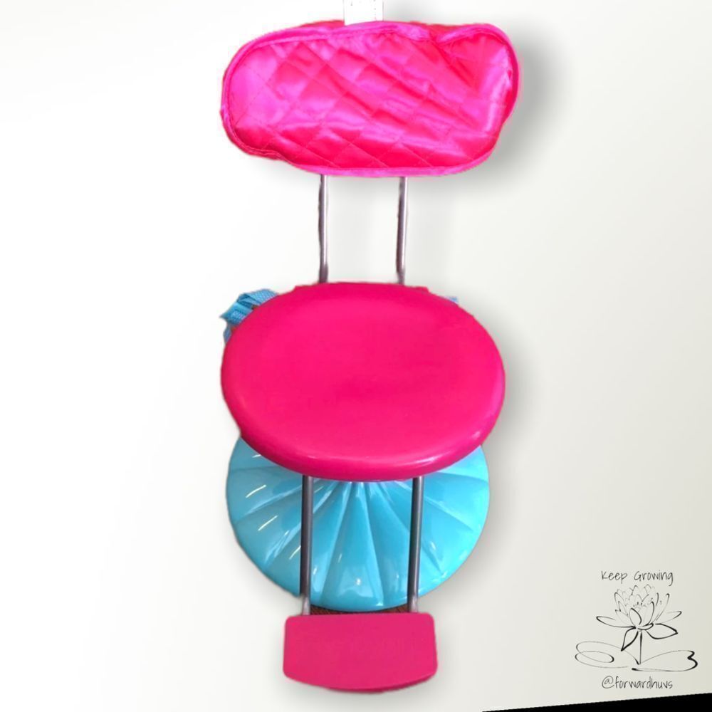 Pink & Blue Journey Girls Salon Chair
